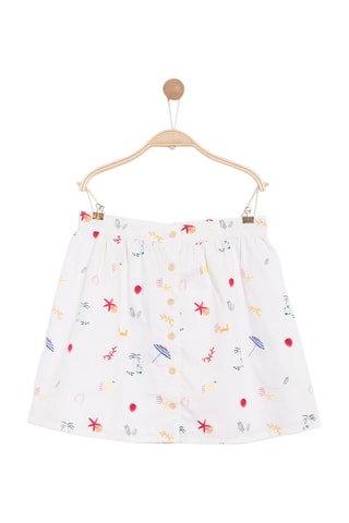 Jupe patineuse Jetsky - Blanc