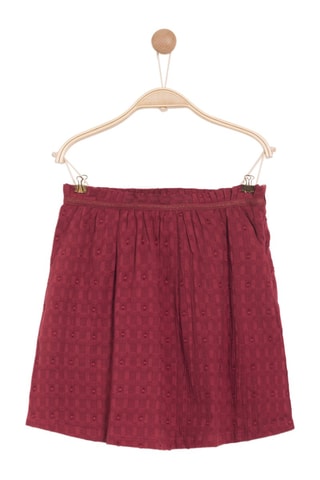 Jupe patineuse Jijely - Rouge