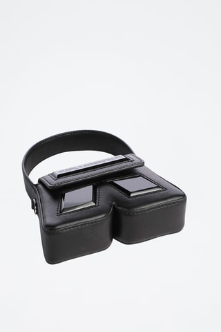 Sac à main en cuir - Noir