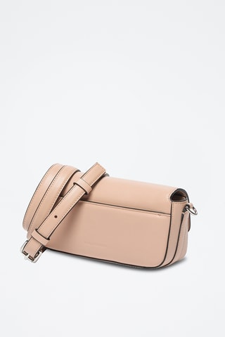 Sac bandoulière en cuir - Rose