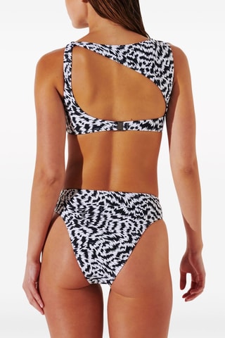 Haut de maillot - Blanc et noir