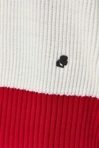 Pull long en laine - Noir et blanc