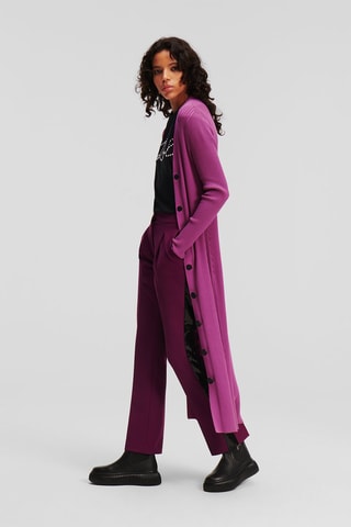 Gilet long - Fuchsia