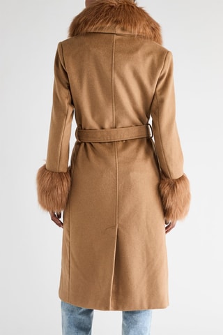 Manteau en laine - Marron