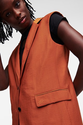 Veste sans manches - Orange