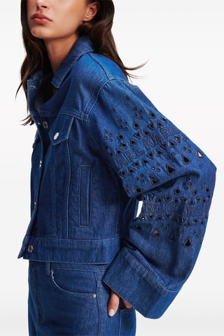 Veste en jean - Bleu