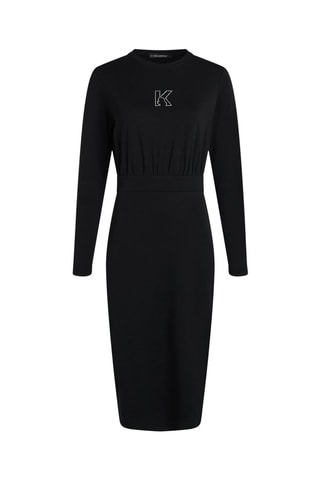 Robe fourreau - Noir