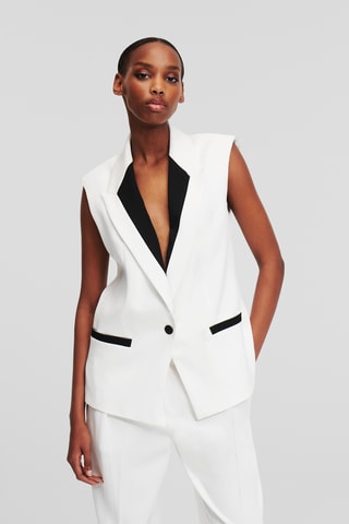 Gilet de costume - Blanc