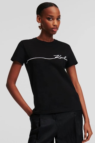 T-shirt en coton biologique - Noir