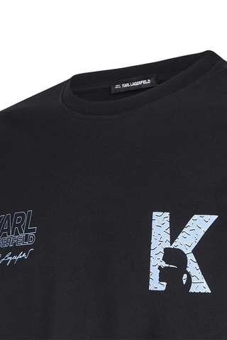 T-shirt relaxed en coton biologique - Noir