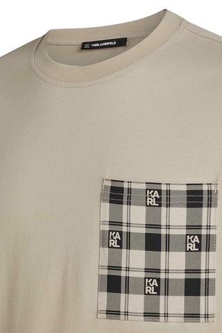 T-shirt en coton biologique - Beige