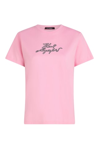 T-shirt en coton biologique - Rose