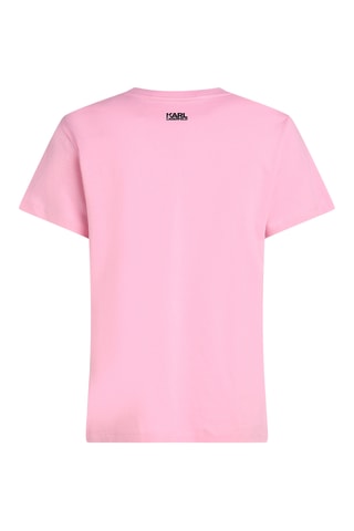 T-shirt en coton biologique - Rose