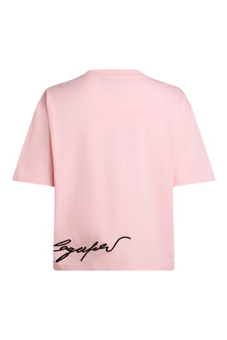 T-shirt en coton biologique - Rose