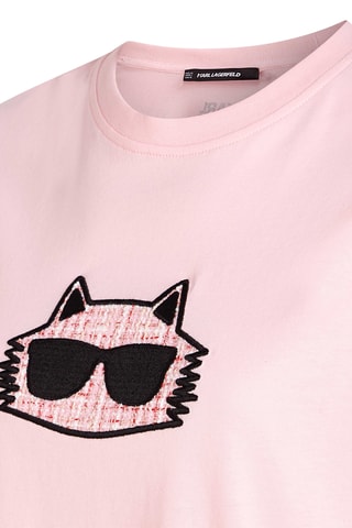 T-shirt en coton biologique - Rose