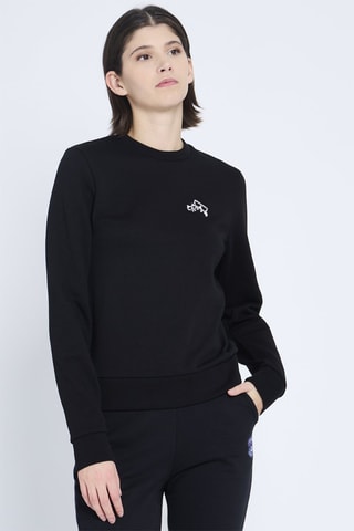 Sweat en coton biologique - Noir