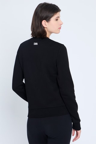 Sweat en coton biologique - Noir