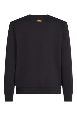 Sweat en coton biologique - Noir