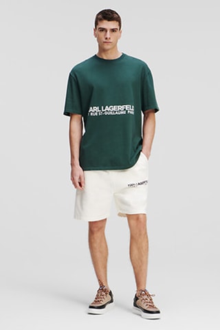 Short en coton biologique - Blanc