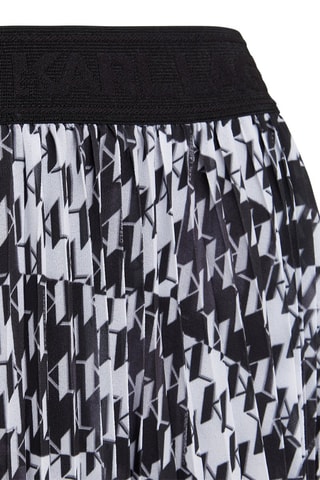 Jupe plissée - Noir et blanc