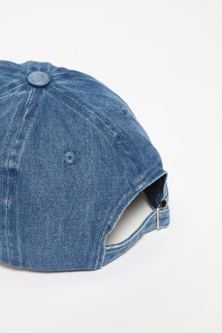 Casquette en jean - Bleu marine