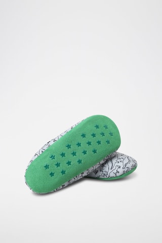 Pantoufles fourrées - Gris