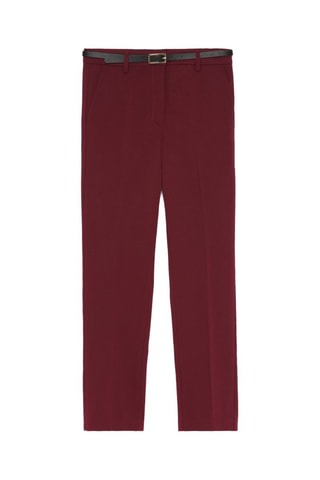 Broek Slim Fit - Bordeauxrood