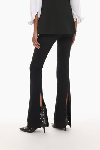 Pantalon flare - Noir
