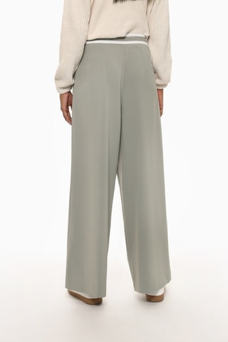 Pantalon wide legs - Vert clair