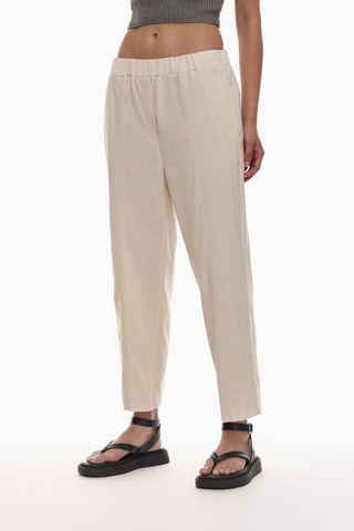 Pantalon en lin - Ecru