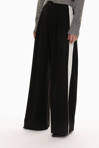 Pantalon wide leg - Noir
