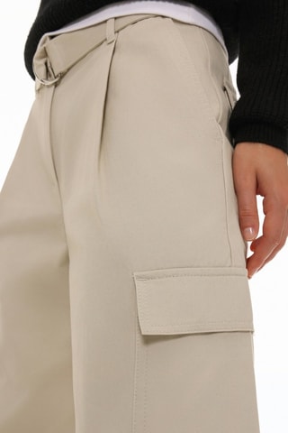 Pantalon cargo - Beige