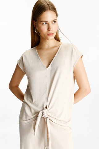 Pantalon - Beige clair