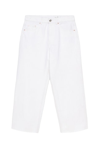 Jean 7/8 taille haute - Blanc