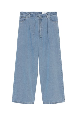 Jean wide legs - Bleu cobalt