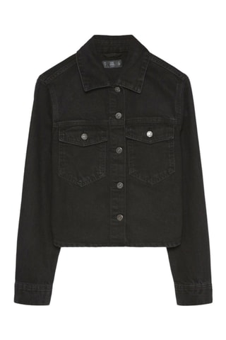 Veste en jean - Noir