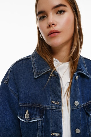Veste en jean - Bleu