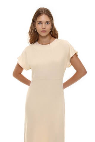 Robe longue - Beige