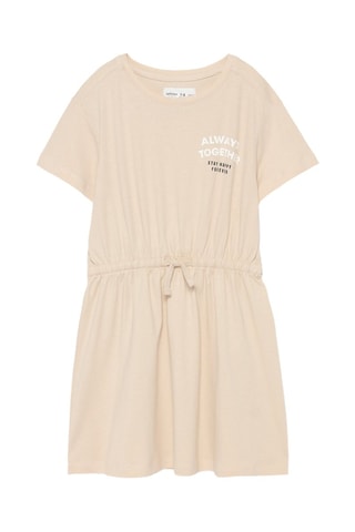 Robe t-shirt - Ivoire