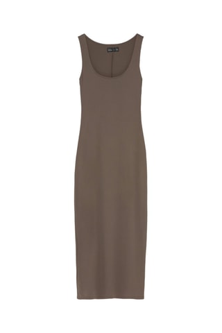 Robe droite - Marron