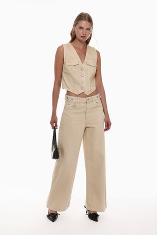 Gilet de costume - Beige