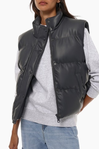 Doudoune sans manches - Anthracite