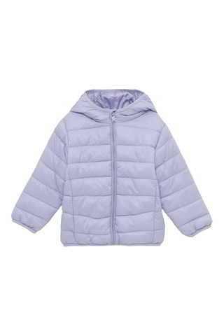 Doudoune à capuche - Violet