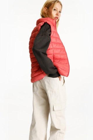 Doudoune sans manches - Rouge