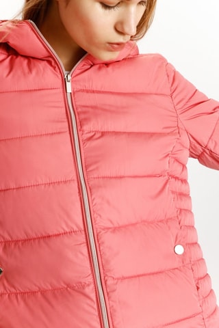 Doudoune à capuche - Rose