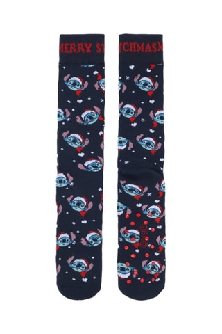 Chaussettes Stitch Lilo et Stitch Disney - Bleu marine