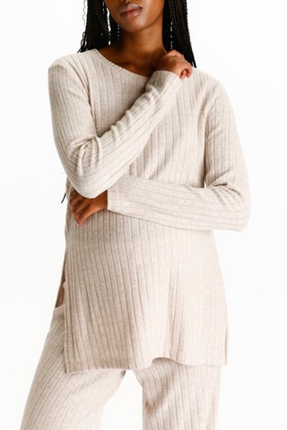 Pull de maternité - Beige