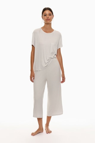 T-shirt de pyjama - Gris clair