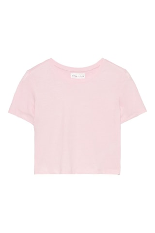 T-shirt cropped - Rose