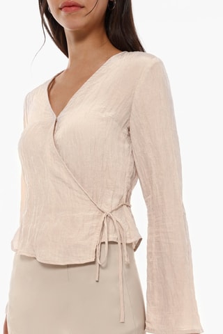 Blouse - Beige clair